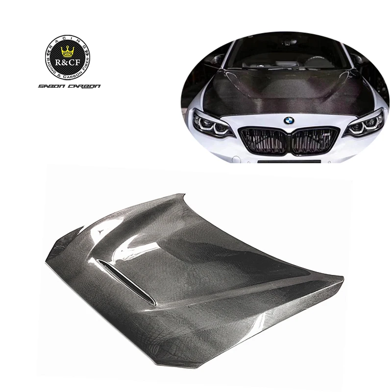 F22 F87 M2 M2C M235i Hood Bonnet GTS style Carbon Fiber   For    2014-19