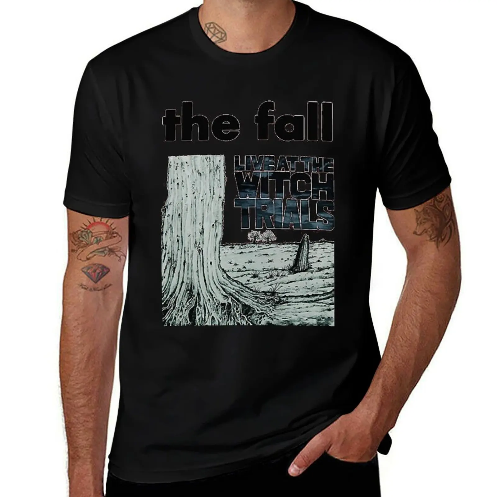 

Футболка The Fall Live At The Witch Trials Band, футболки с аниме для мужчин, мужская футболка, дизайнерская футболка