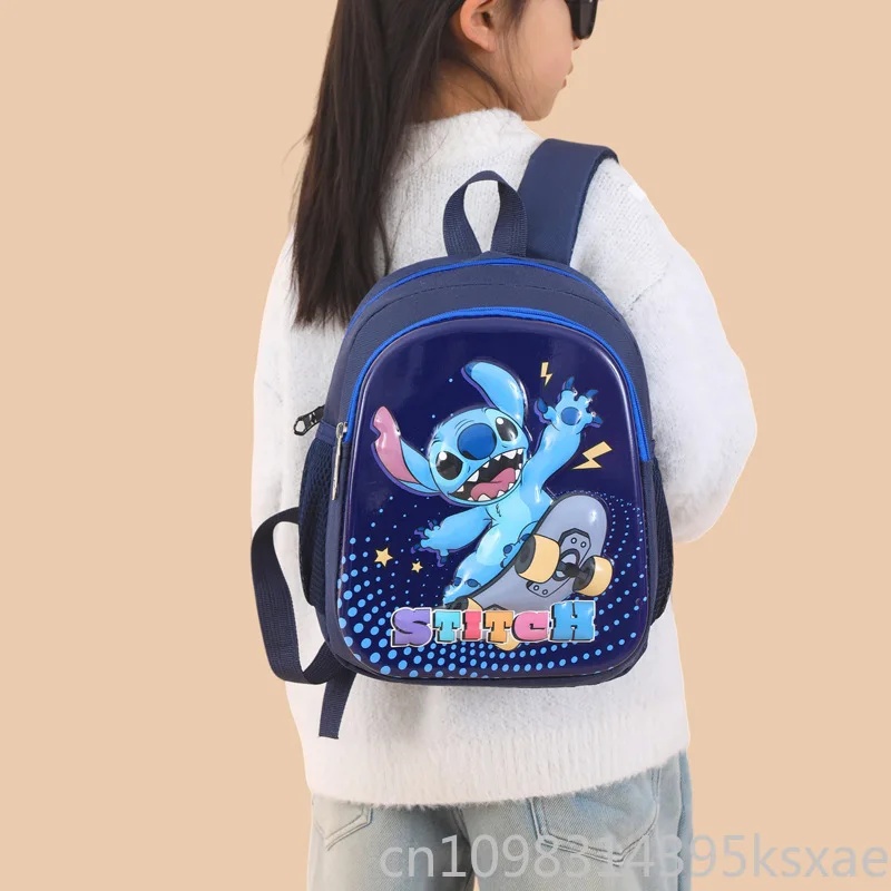 Disney Stitch Kids Backpack Preschool Kindergarten Boys Girls Lightweight School Bag Ergonomic Spinal Support