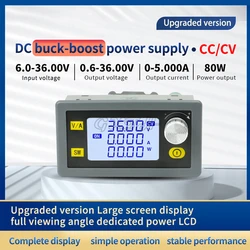 DC DC Buck Boost CC CV 0.6-30V Adjustable Voltage Stabilizer Laboratory Power Module SK80H SK35H