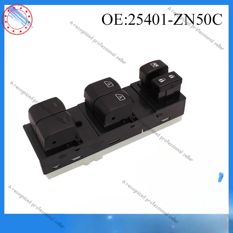 

25401-ZN50C glass lift switch for Nissan Altima07-12 automotive glass button switch