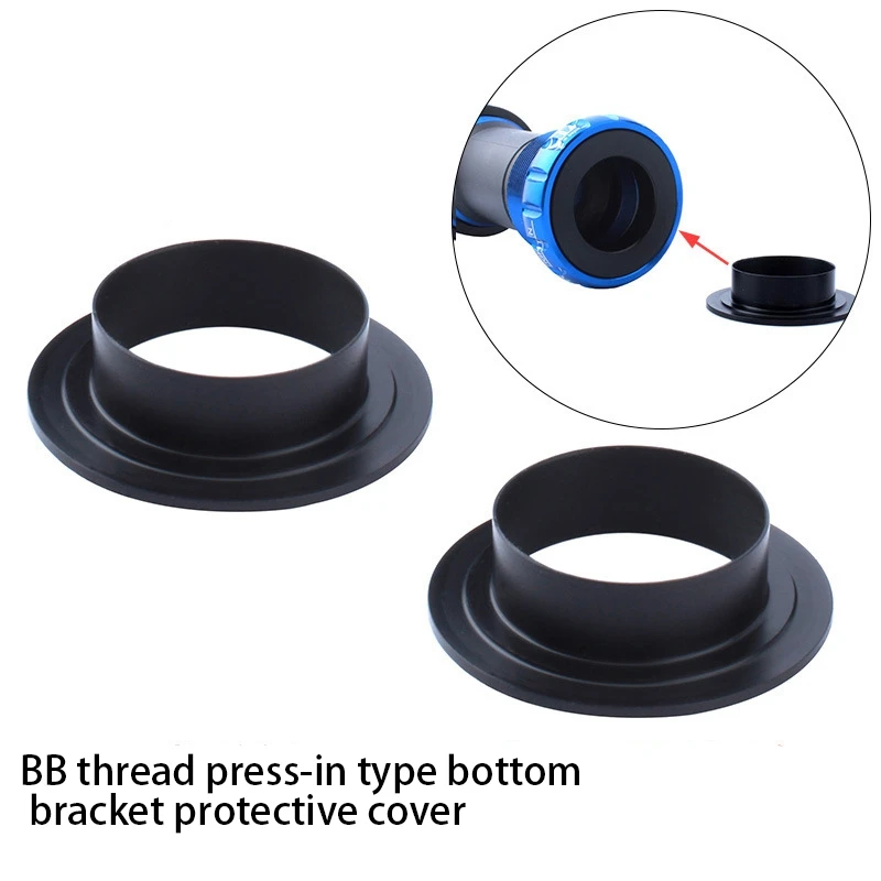 4Pcs Bicycle Axis BB Bottom Bracket Medium Shaft Bearing Protection Cup Cover MTB Mountain Road Bike Bicycle Parts