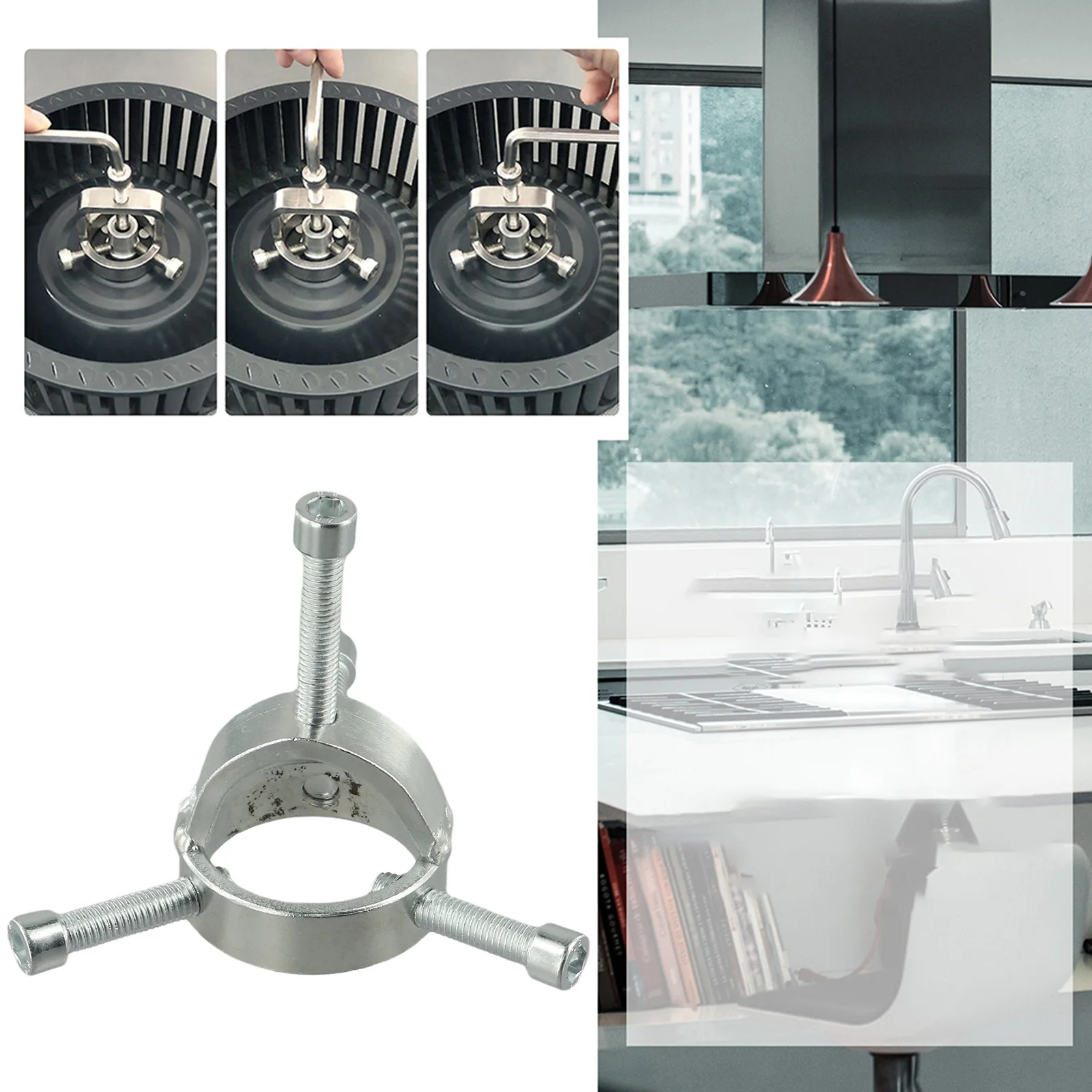 Hand Tool for fan Impeller Tool Helps Easy Removal Rust-Proof Construction Smooth Polished Finish User-Friendly Operation