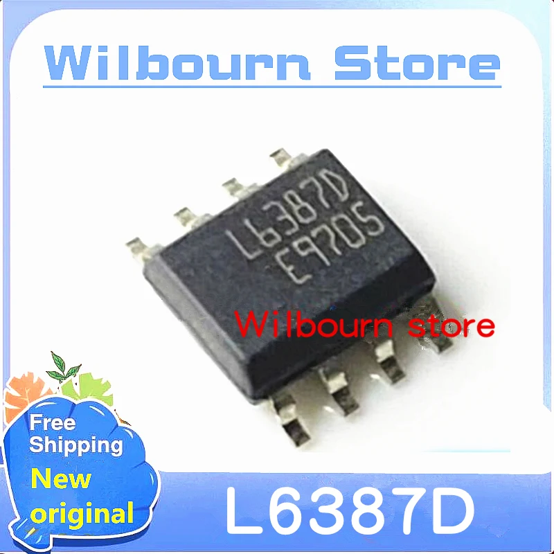 10PCS~100PCS/LOT L6387D L6387D013TR L6387DTR SOP8 New original In stock