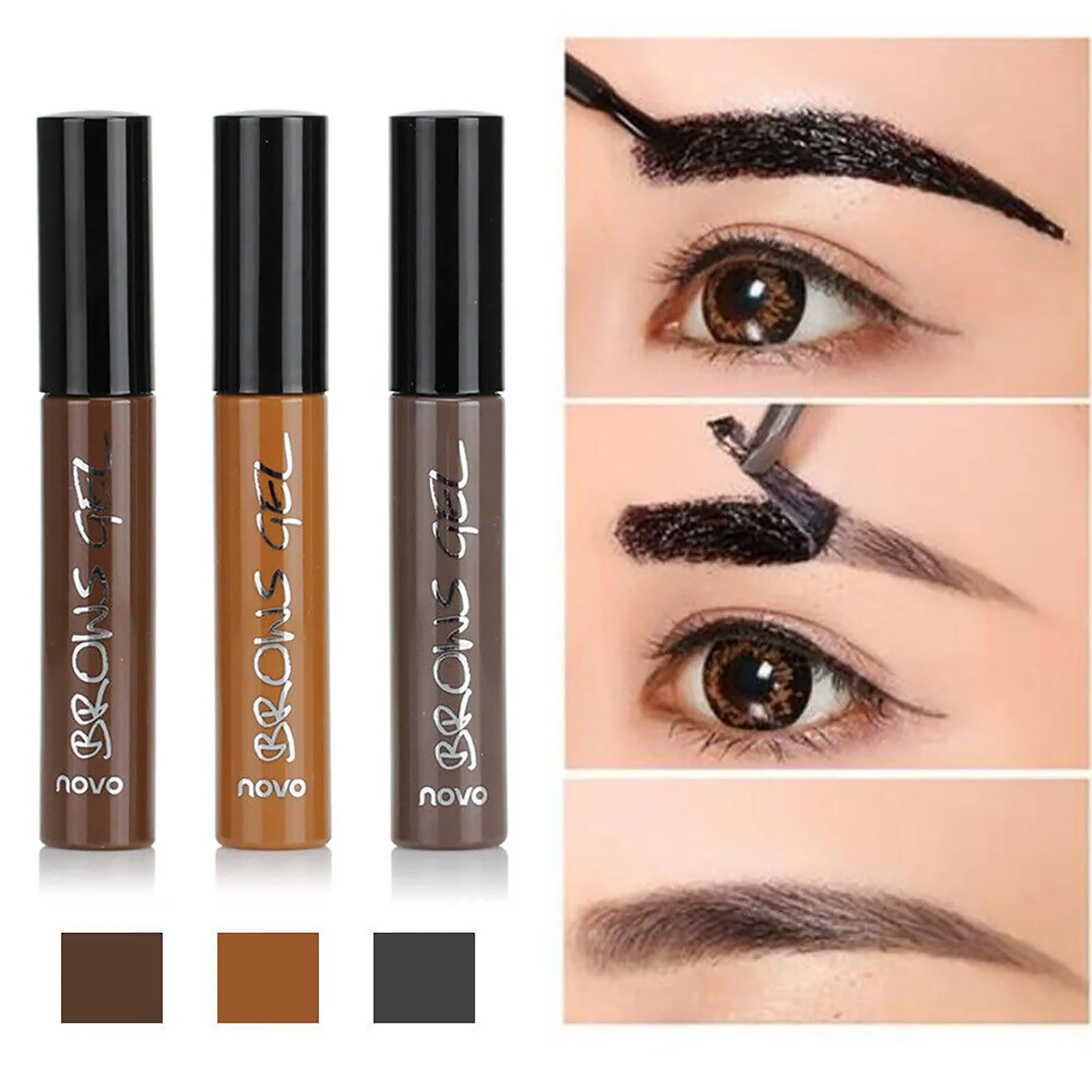 Peel-off Waterproof Tint Eye Brow Eyebrow Gel Makeup Long lasting Tint Tear Brow Dye Long-lasting Waterproof Brow dye