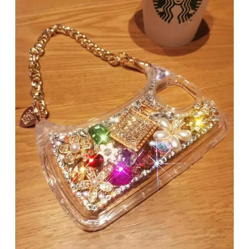 Luxury Diamonds Series Phone Case for iPhone, 15Pro, 12Pro, 13, 14Plus, 15Plus Pro Max