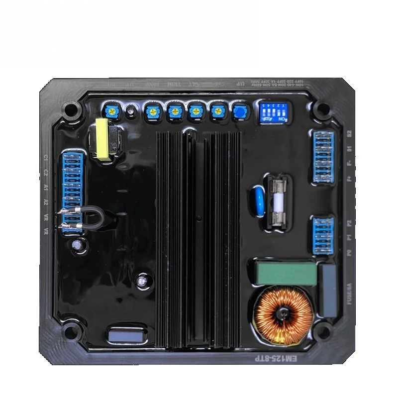EM125-8TP Excitation Regulating Plate Generator Automatic Voltage Regulator AVR Replacement Spare Parts