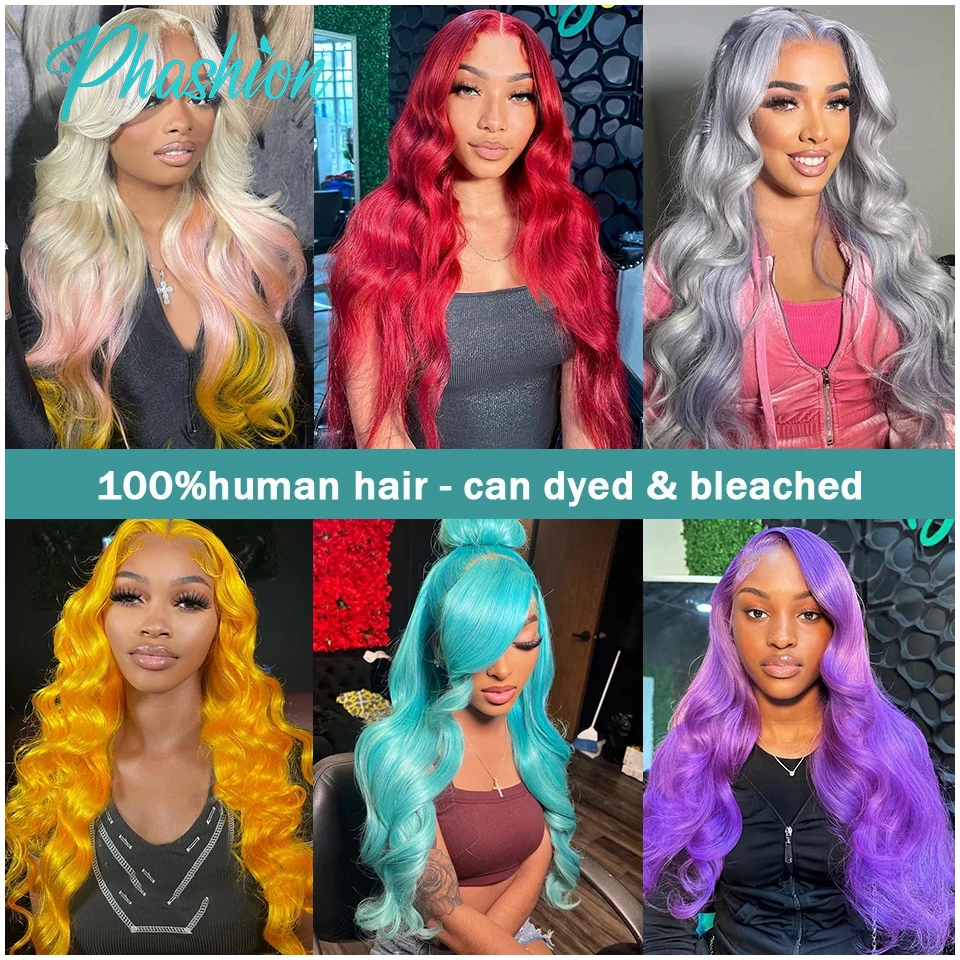 Phashion 36 38 40 Inch 1/3 613 Blonde Body Wave Human Hair Bundles 100% Brazilian Remy Weave Extensions For Women Can Be Dyed