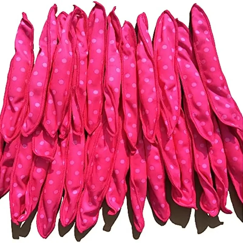 20pcs Flexible Heatless Hair Curlers for Overnight Hair Rollers SofPillow Hair Rollers for Natural Curls and Waves Salon