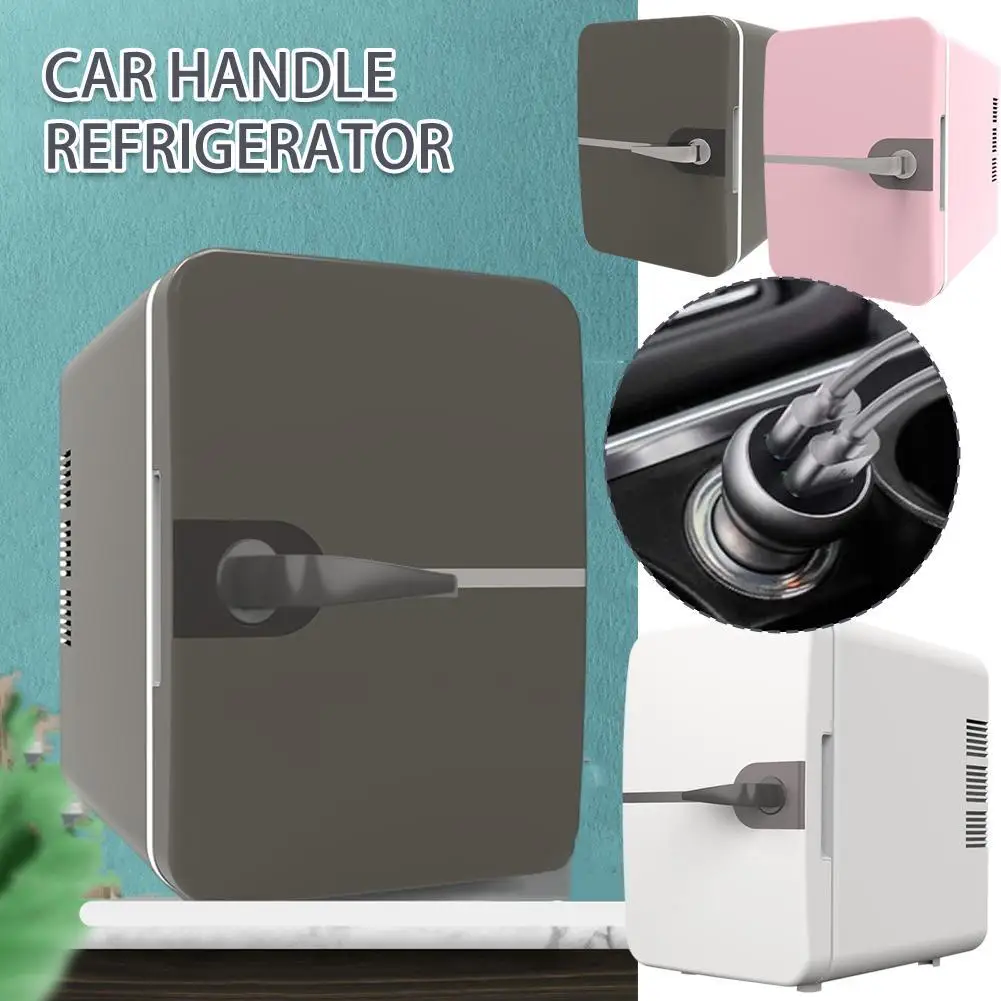 

Mini Car Refrigerator 6L Multifunctional Small Refrigerated Portable Cosmetic Storage Refrigerator Keep Fresh Beverage For Home