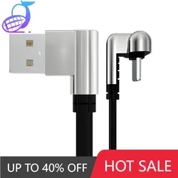 Dubbele Elleboog Pd Usb-Kabel Voor Ios Typec Snel Opladen Usb Type C Kabel Lading Data Snoer Voor Macbook 1.2/1.8M