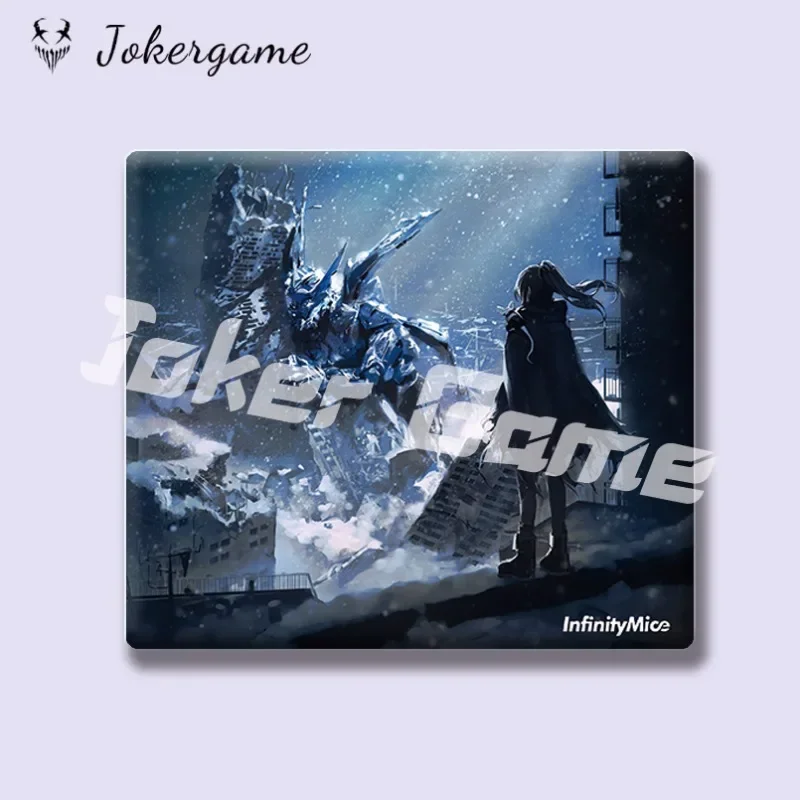 

InfinityMice Glass Mouse Pad Gaming FPS Tempered Glass Copy Edition Mouse Pad Smooth Professional Customized Mouse Pad Durable