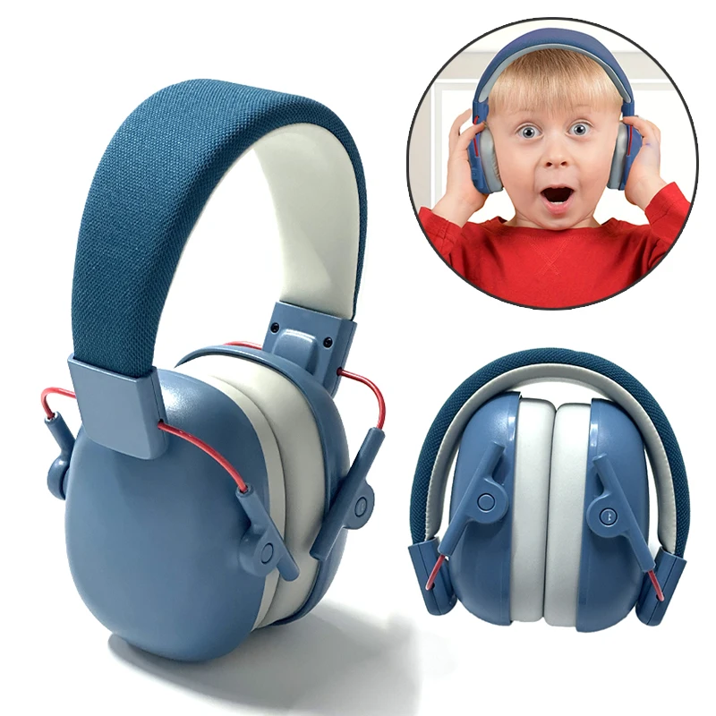 Kids Noise Cancelling Headphones 25db Noise Reduction Ear Muffs Ear Protection Sound Proof Earmuffs for School Children Gifts