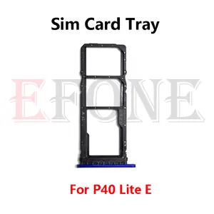 Bilashmart 10 Huawei P40 Lite E Sim Card Slot Tray Holder Sim Card Reader Socket