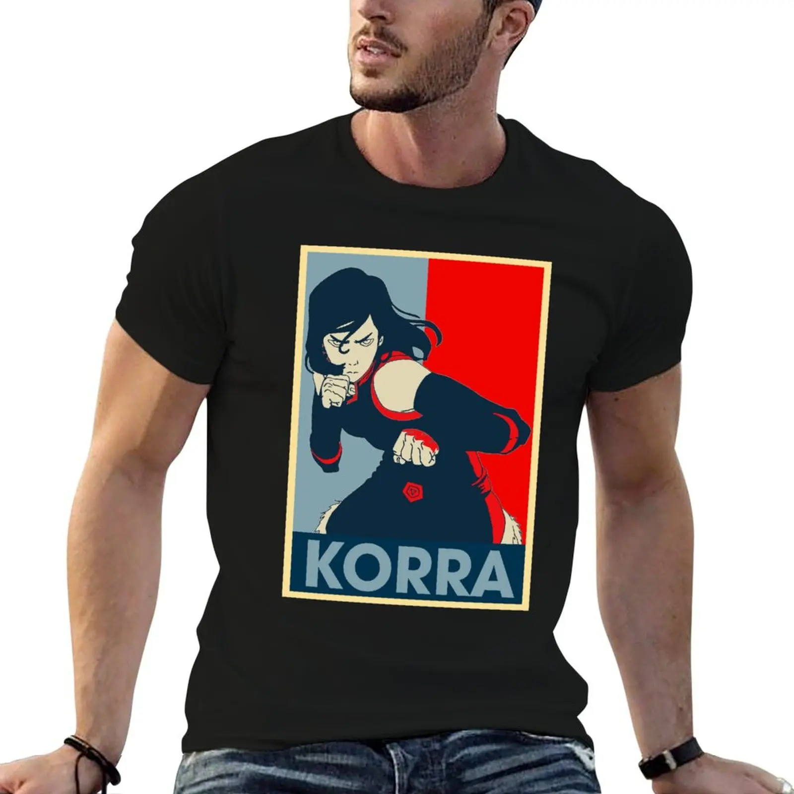 

shirts Legend shirt man humor The Korra t Korra funny t Art cotton T-Shirt dark of Anime