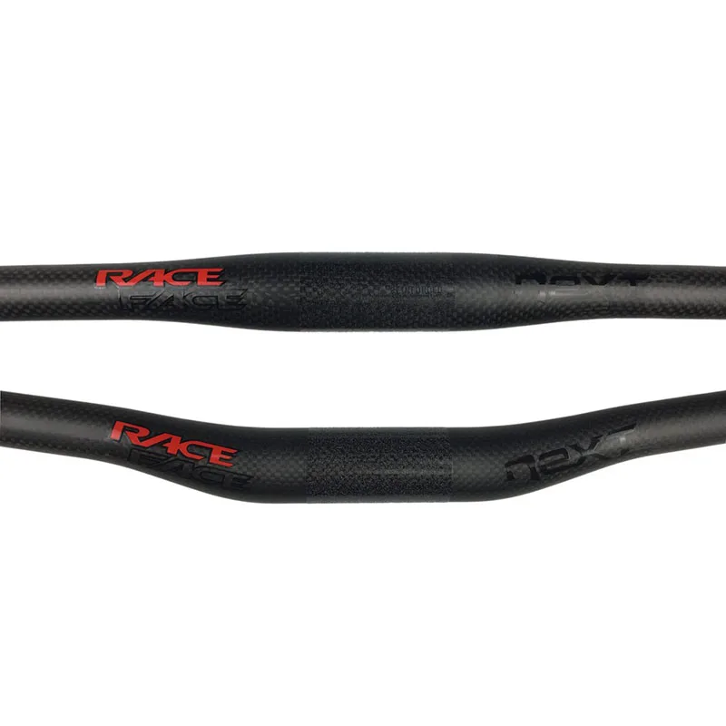 Race Face NEXT Mountain bike 3K full carbon fibre flat Horizontal carbon bicycle handlebar MTB bike parts 31.8*580-760mm black