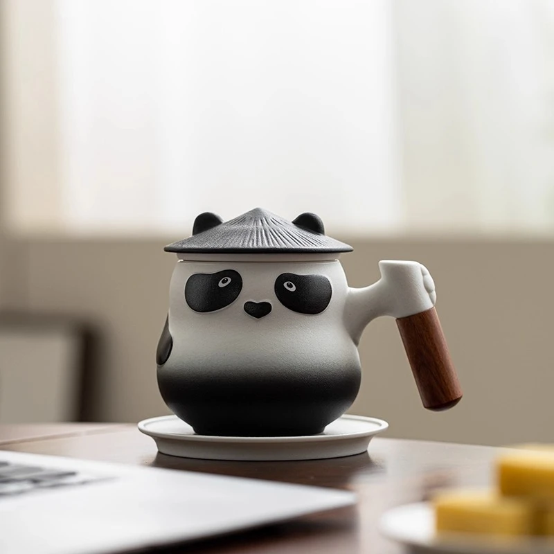 

Art Handle Coffee Cup Personalised Reusable Portable Mug Coffee Cup Lids Espresso Bule De Cafe Porcelana Home Decoration