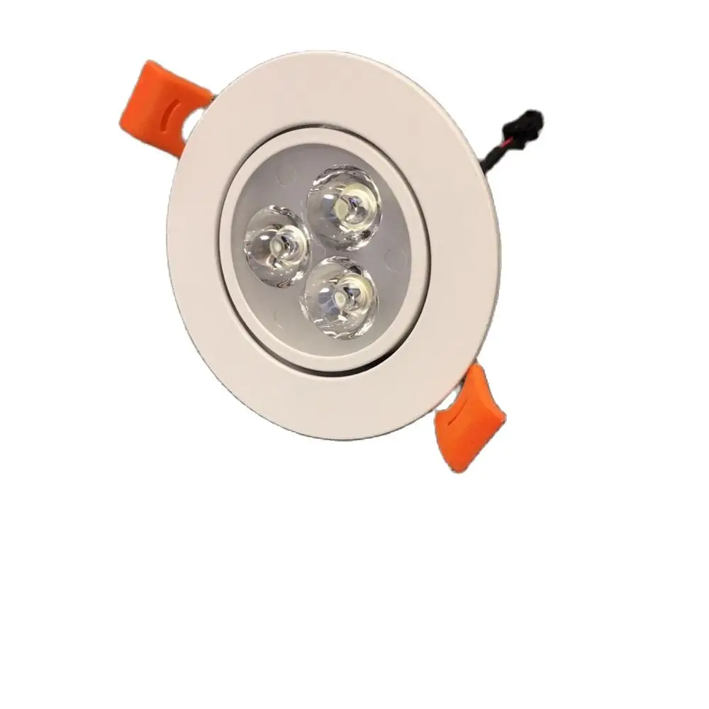 10Pack Small Spotlights,3W Cold White Aluminium Mini Spot Downlight With Transformer LED Recessed Ceiling Lights D
