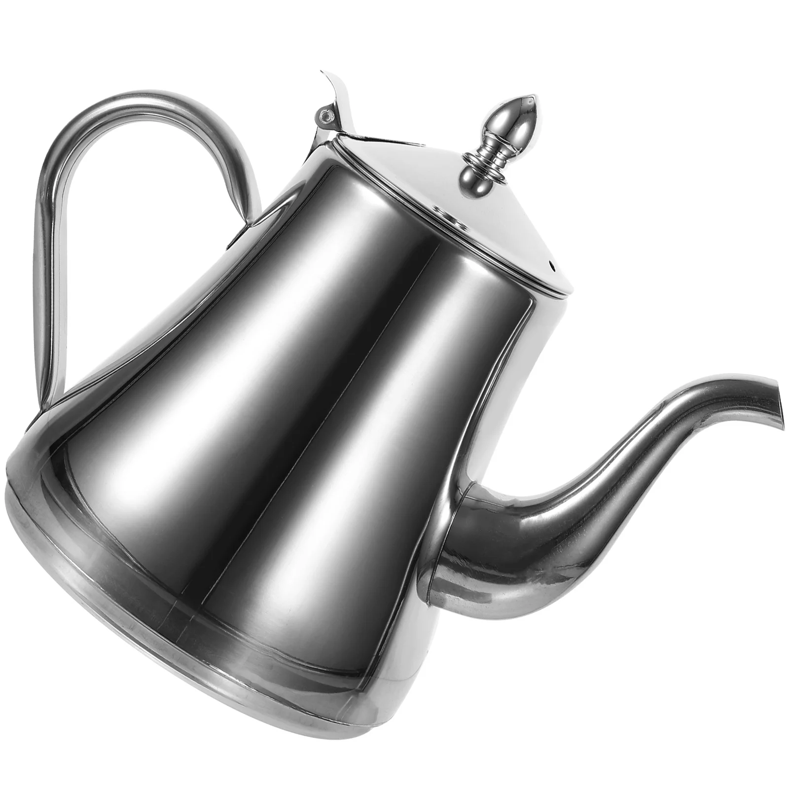 

Stainless Steel Teapot Kettle with Handle for Stove Top Kitchen Pitcher Kettles Desktop