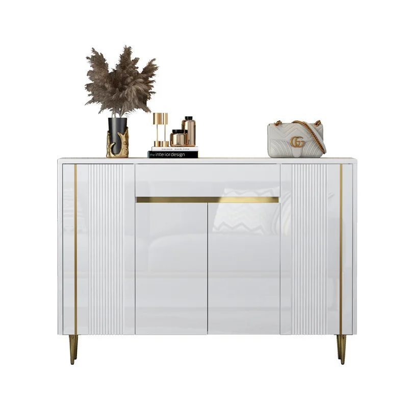 

Living Room Wooden Shoe Cabinet Modern Storage Shoe Bedroom