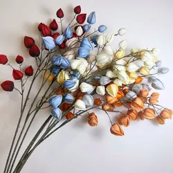 시크한 인조 코코 포드 가지, 인조 랜턴, 실크 과일 꽃, DIY 홈 웨딩, 사무실 파티 장식, 실내 야외 사진