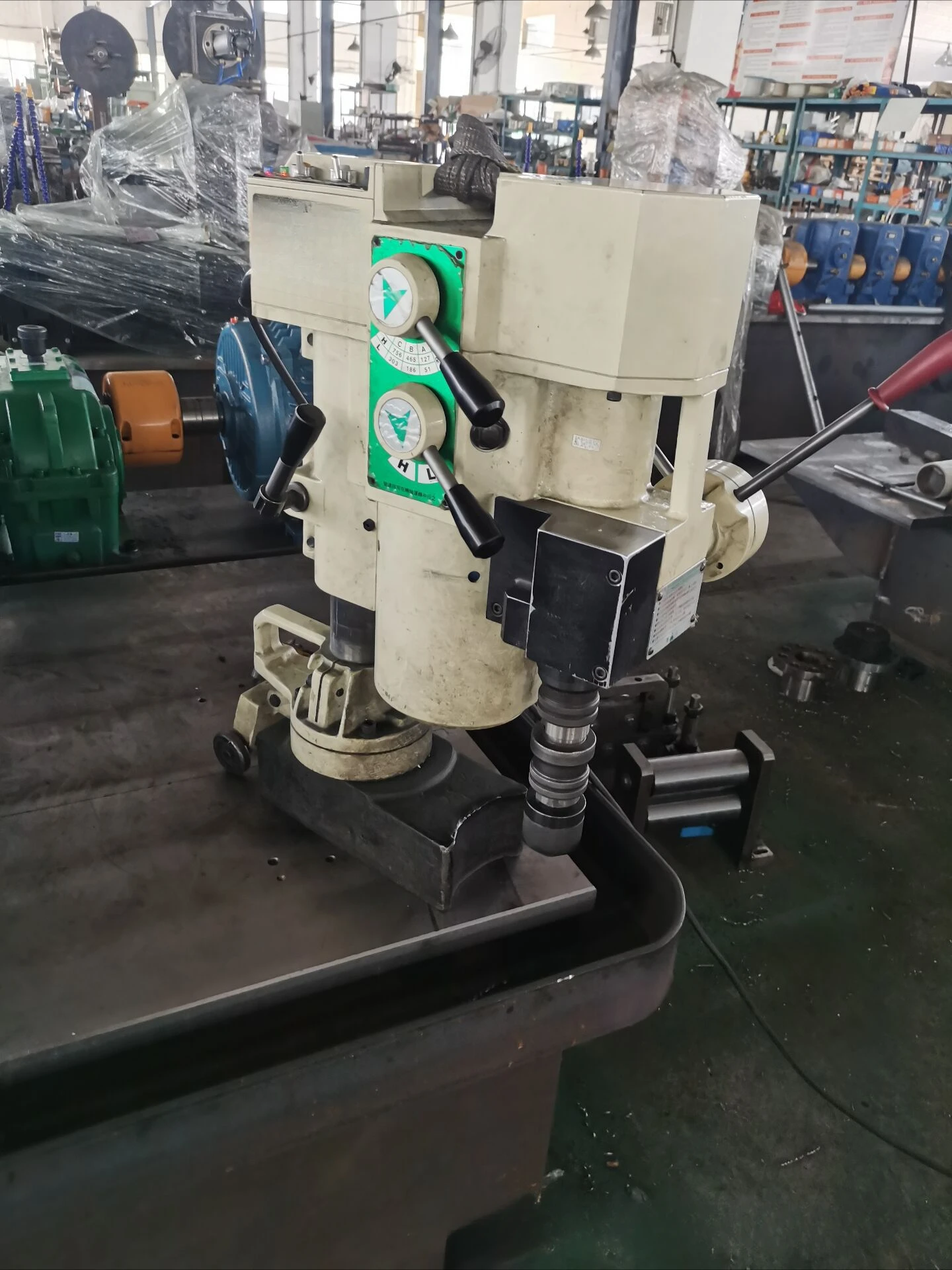 Magnetic drill MTM-930A drilling and tapping two uses