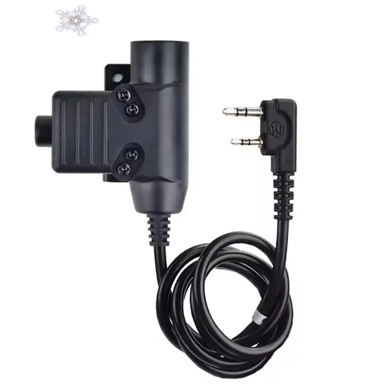 

Tactical MH180 MH180-V Bone Conduction Headset Speaker Atlantic Signal Earphone Airsoft Headphone 7.0 PLUG Kenwood PTT