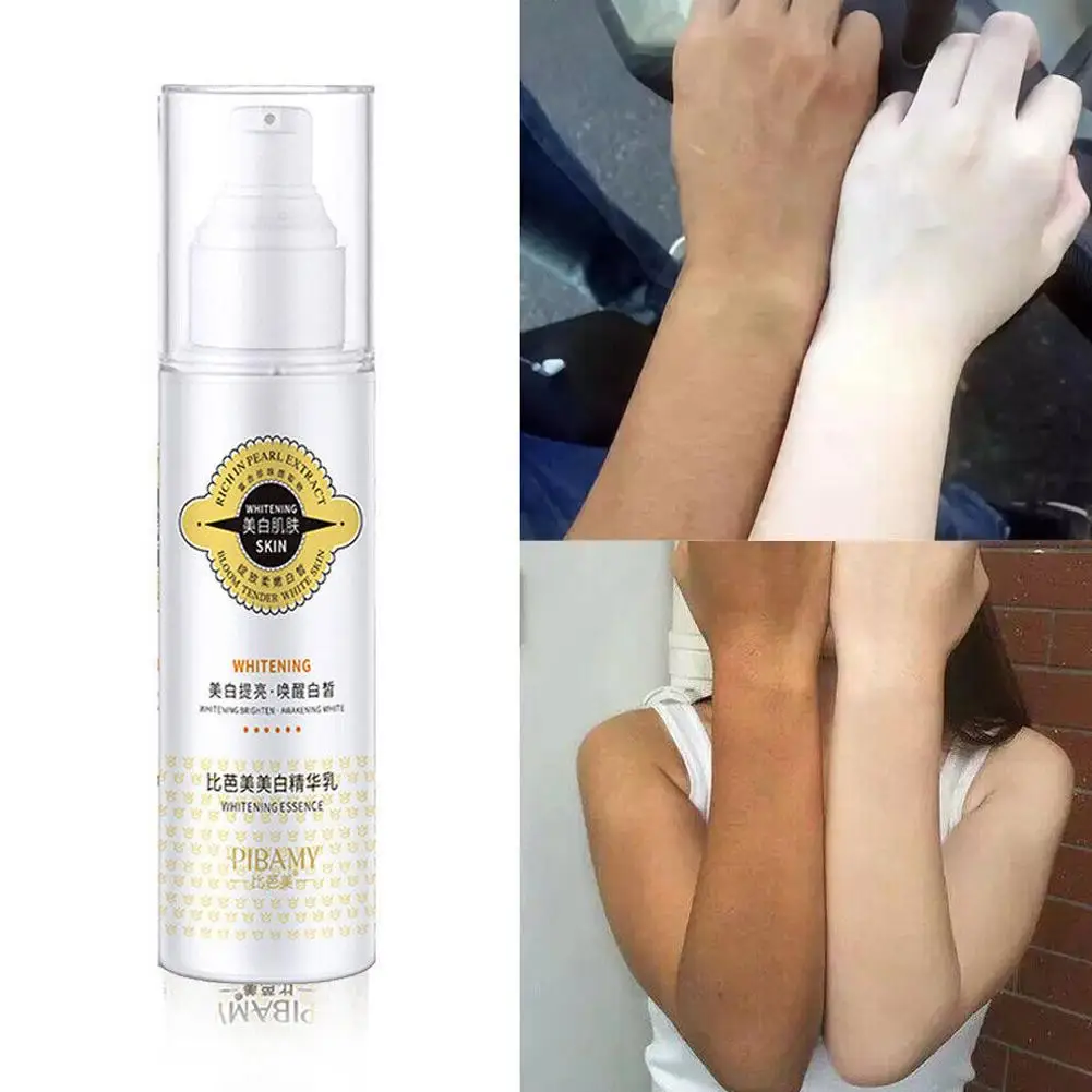 Crema blanqueadora de piel blanca coreana, loción blanqueadora para cuello y piernas, loción blanqueadora para todo el cuerpo y rodilla, J3K5, 150 Ml