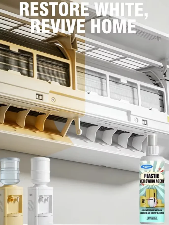 Household Plastic Renewal Cream, Remove Yellow Stains & Restore Gloss