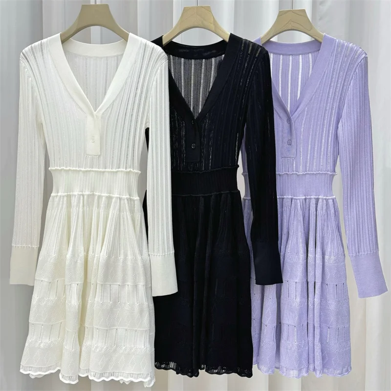 

Женское платье: Новое эластичное вязаное мини-платье для лета 2026 года, с эффектом утяжки талии, облегающее, с V-образным вырезом, для вечеринок, в стиле Y2K, повседневное короткое платье