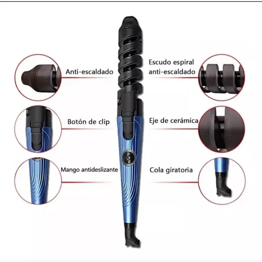 Multifunctional Styling Set | Hair Care & Styling Tools, Including Hair Straighteners, Flat Irons, Curling Wands, and More. view 4