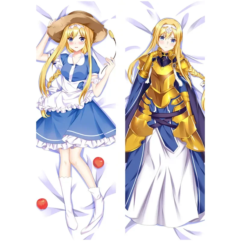 60x180cm Japanese Anime Hugging Body Pillow Case Two-side Printed Dakimakura Pillow Cover Manga Otaku