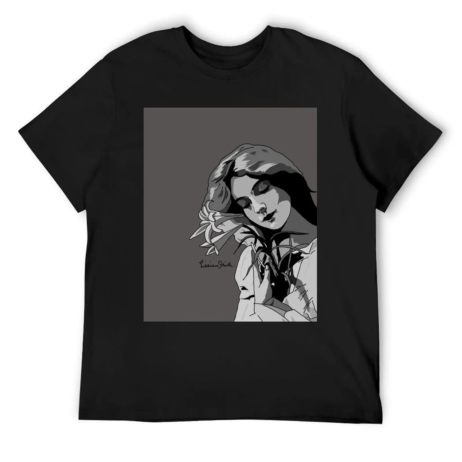 

Lillian Gish T-Shirt man t shirt football t shirt summer clothes anime tshirt tshirts for men