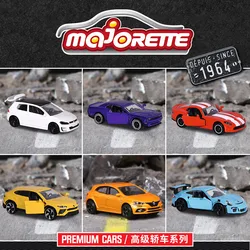 Majorette Premium Cars GOLF  GTI/AMG GT R/LAND ROVER DEFENDER/TOYOTA GR Supra 1/64 Die-cast Model Collection Toy Vehicles