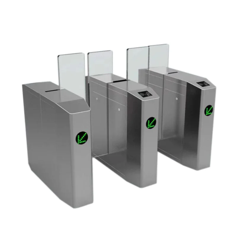 

SEWO Automatic 304 Stainless Steel Full Height Sliding Turnstile Gate for Gym Pedestrian Access Control RFID Card