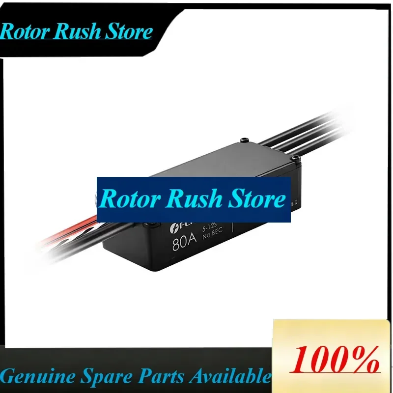 RoRusFlyDragon V4 80A ESC 5-12S FLYCOLOR Multi-rotor Speed Controller For RC Plane Water Scooter Hydrofoil Surfboard