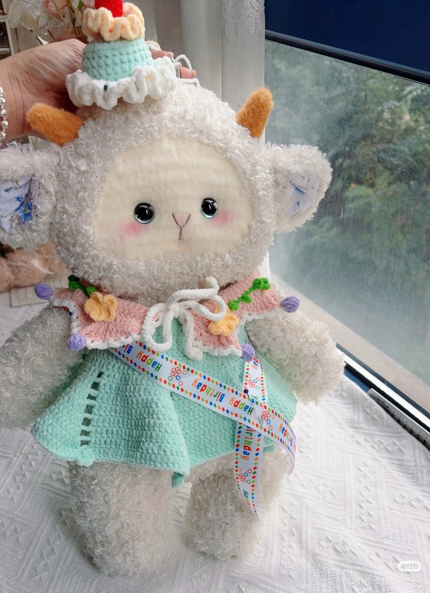 sac-a-bandouliere-double-fait-main-en-forme-de-petit-mouton-et-d'ours-kit-de-materiaux-de-tissage-diy-artisanat-pur-fait-main-accessoire-de-mode
