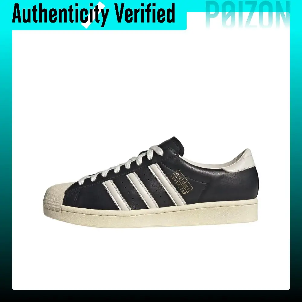 Adidas Originals SUPERSTAR Skateboard Shoes Unisex Low Top Black/White JI3139