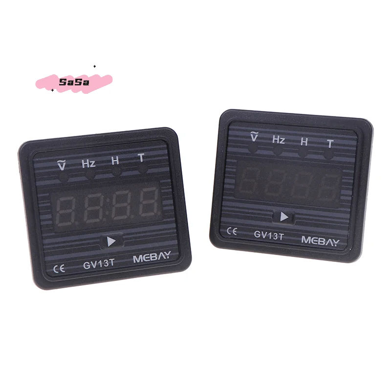 GV13T Dieselgenerator Digitalanzeige Voltmeter Frequenz Stundentest Panel Meter AC220V AC380V mit Instrument