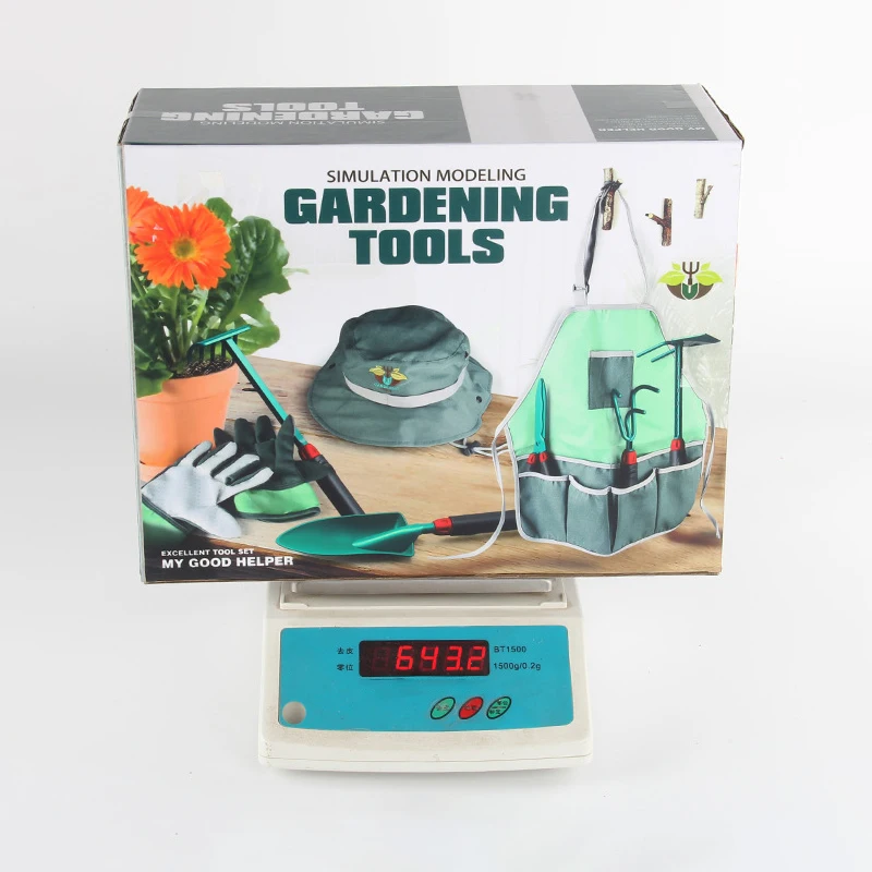 11PCS/SET Kids Simulation Modeling Gardening Tools Playing Home Horticultural Combination Set Suitable for 3-6 Years Old