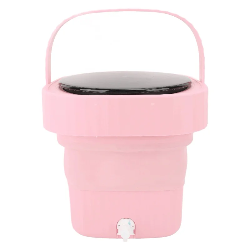 Mini 6L Portable Washing Machine IPX4 Waterproof Foldable Small Washer for Baby Clothes Underwear Travel