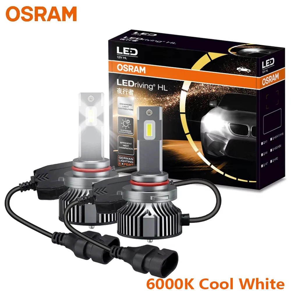 

Светодиодные автомобильные лампы OSRAM LEDriving HL Premium New Gen 9005 9006 HB3 HB4 YXZ, 90 Вт, 9000 лм, высокая яркость, 6000K, белый свет, G5210CW