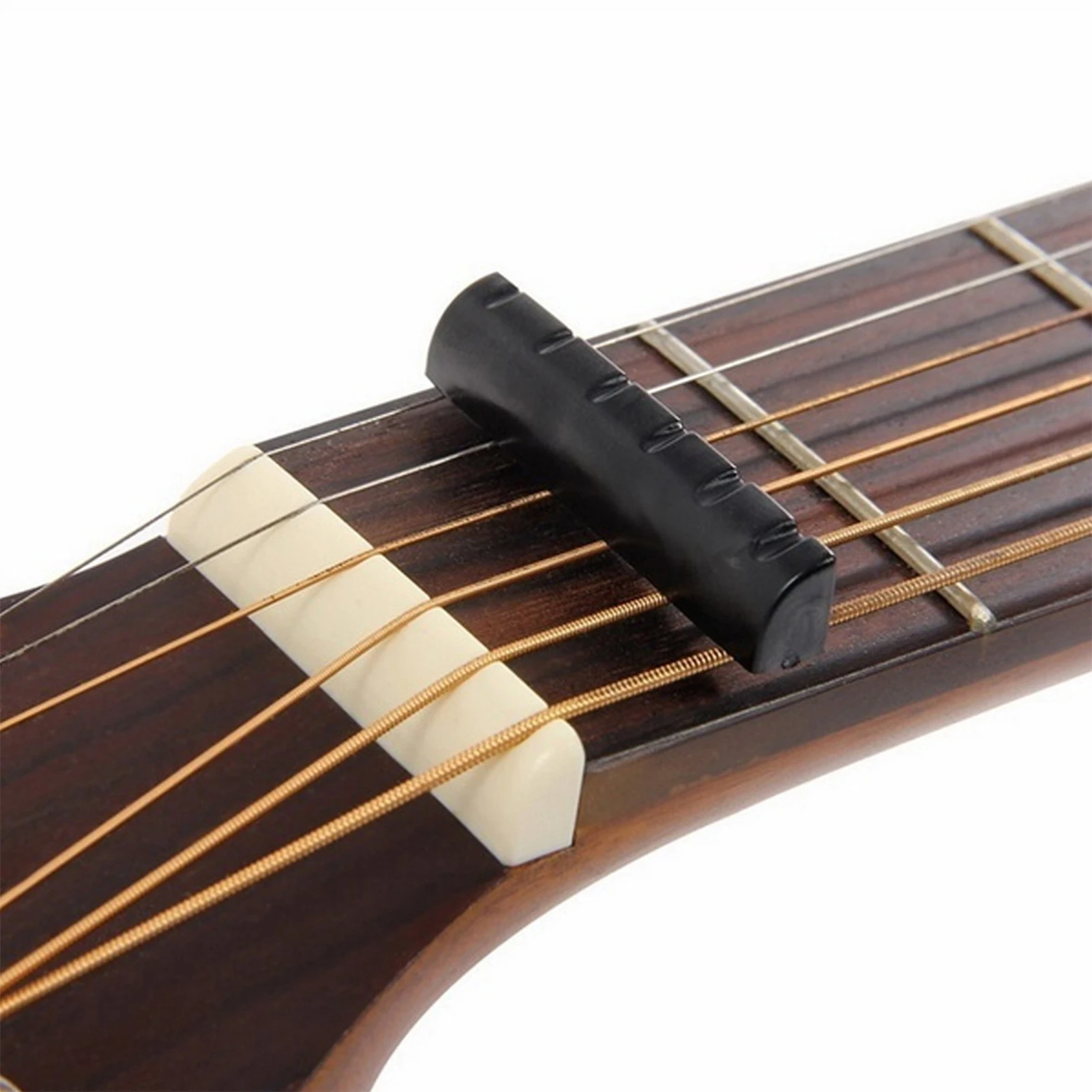 Guitar String Cone Guitar Saddle Set Durable Stable ABS Material Cone Gift for Guitar Player Men Boy