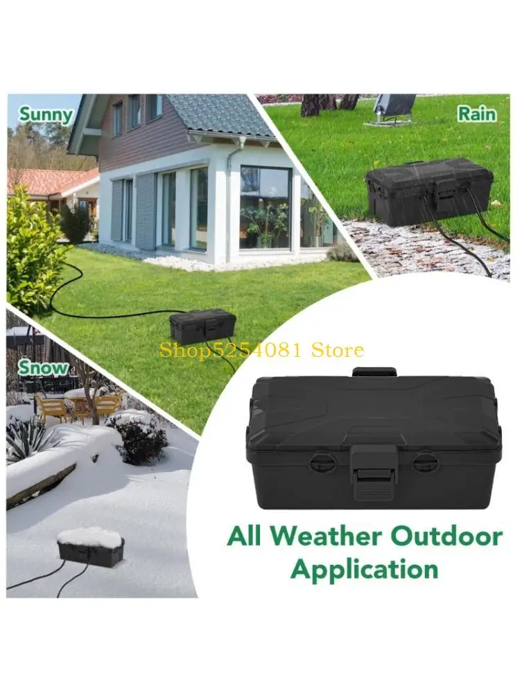 AXYC Organisateurs boîtes jonction Conception à 6 ports Construction durable pour chargeurs