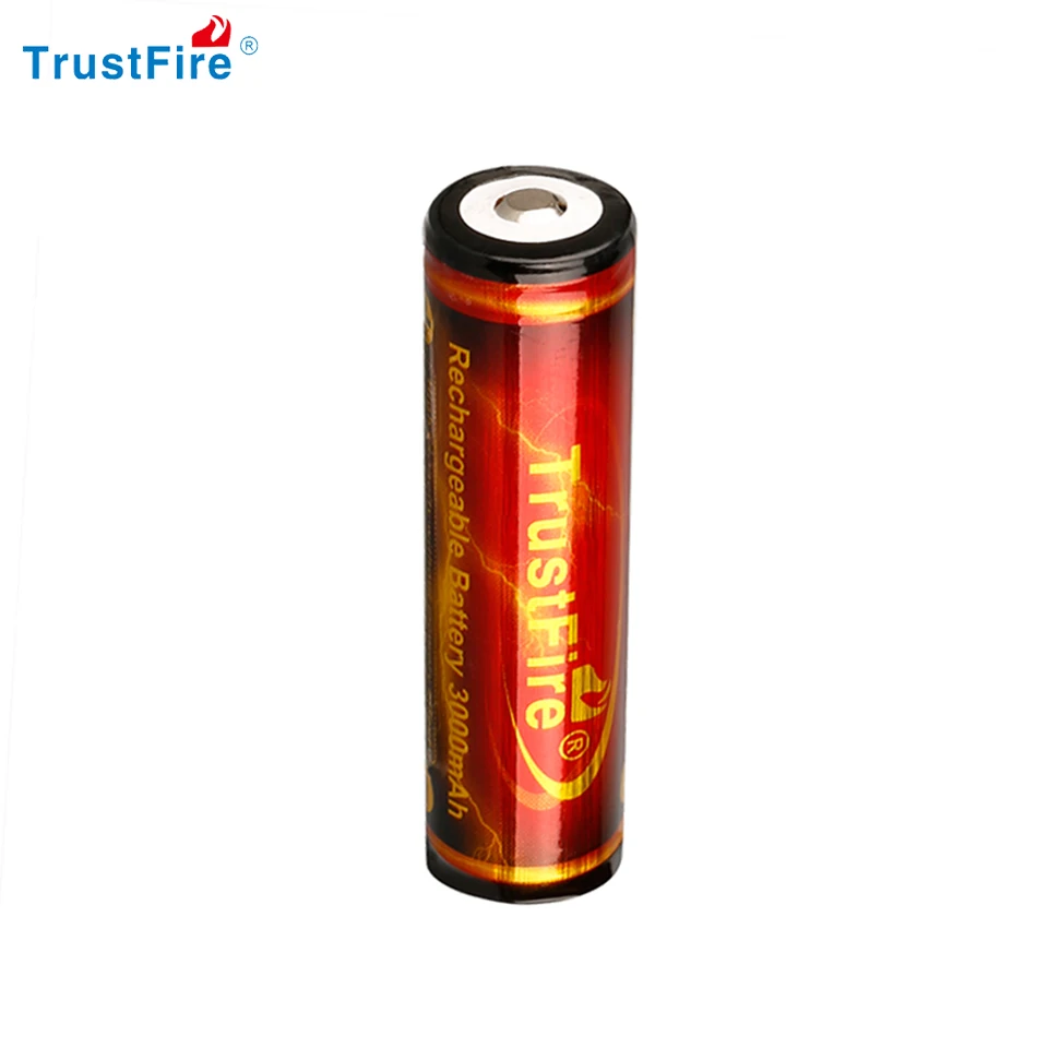 TrustFire 3.7V 18650 Rechargeable Lithium Batteries 3000mAh Cells for T11R T30R T10R T4 H5R Flashlight Remote Control Mouse Toys