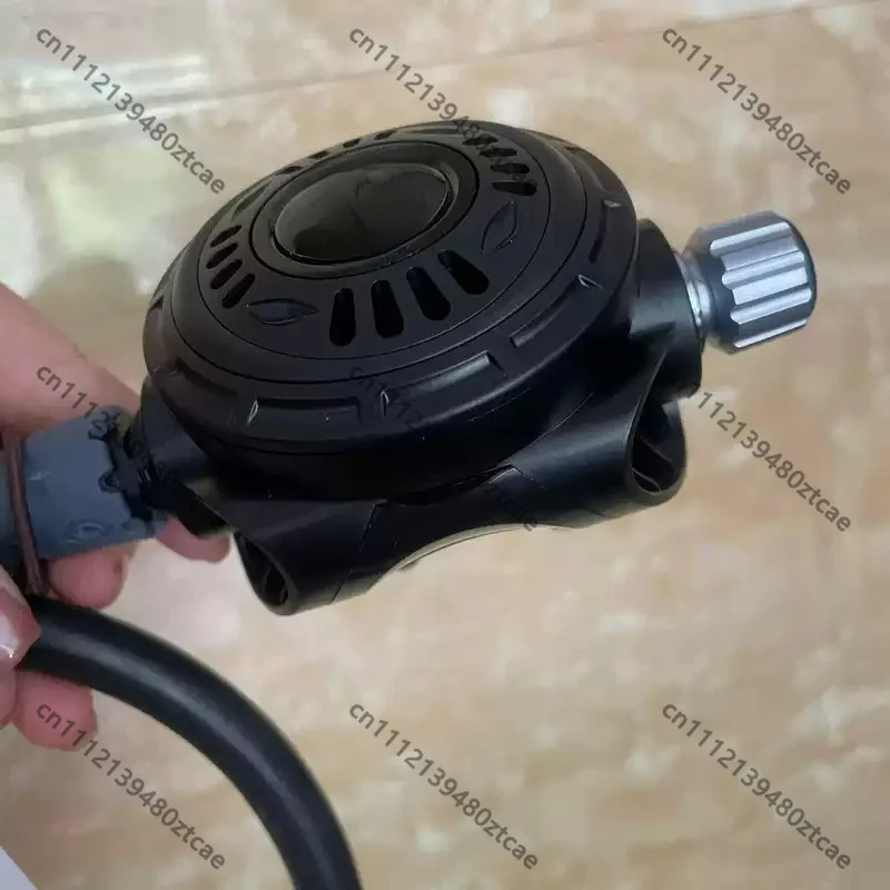 Adjustable Pressure Scuba Diving Secondary Stage Breathing Regulator Underwater Respiratory Replacement Diving Equipment