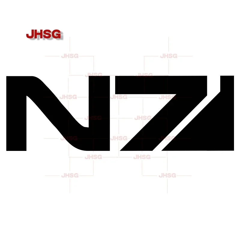 

Creative MASS EFFECT N7 Car Stickers Fun Motorcycle Bumpers Curtains Scratch Waterproof Accessories