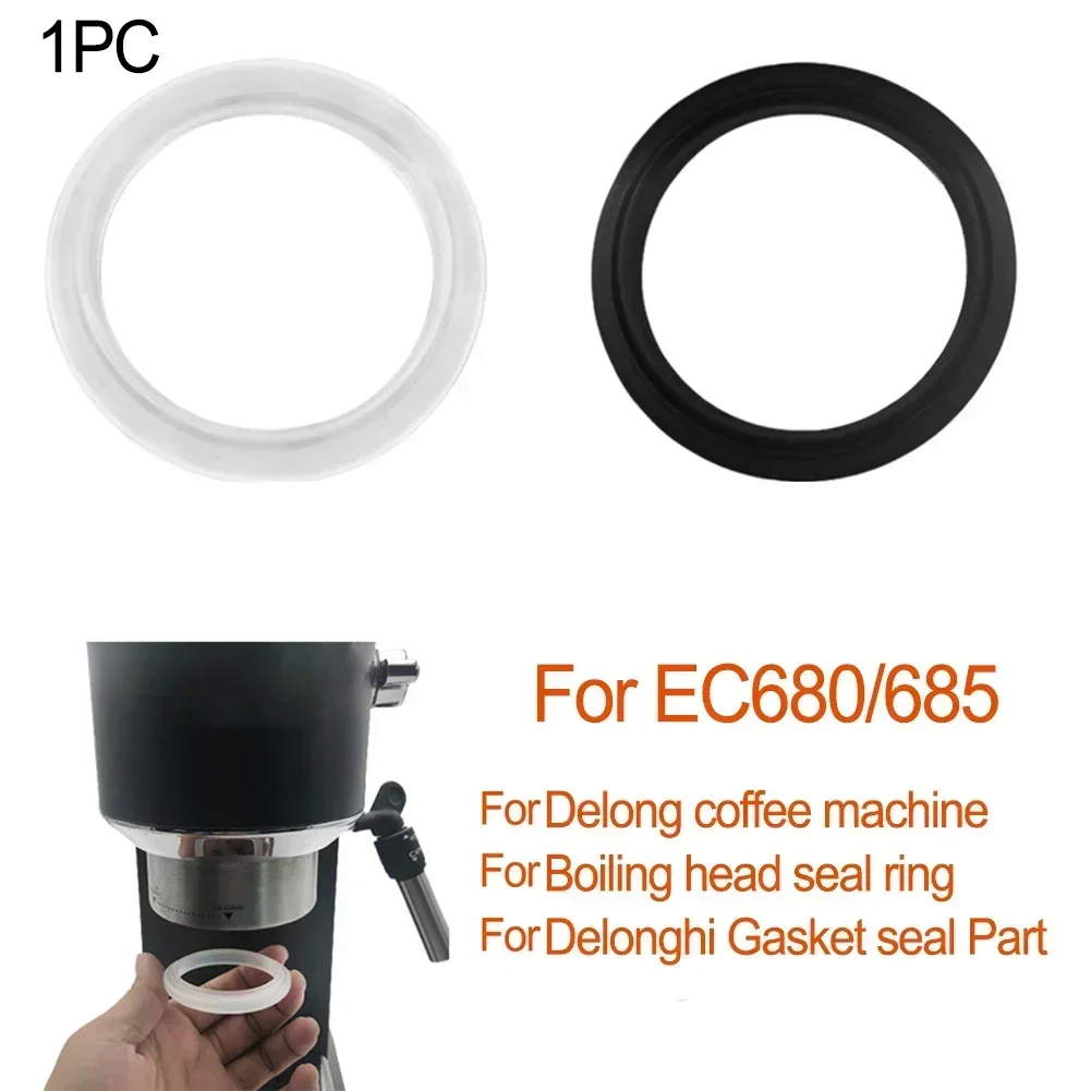 1 Pcs Holder Gasket O-Ring For DeLonghi EC685/EC680 Family Of Espresso Machines Coffee Machine Spout Silicone Seal Accessorie