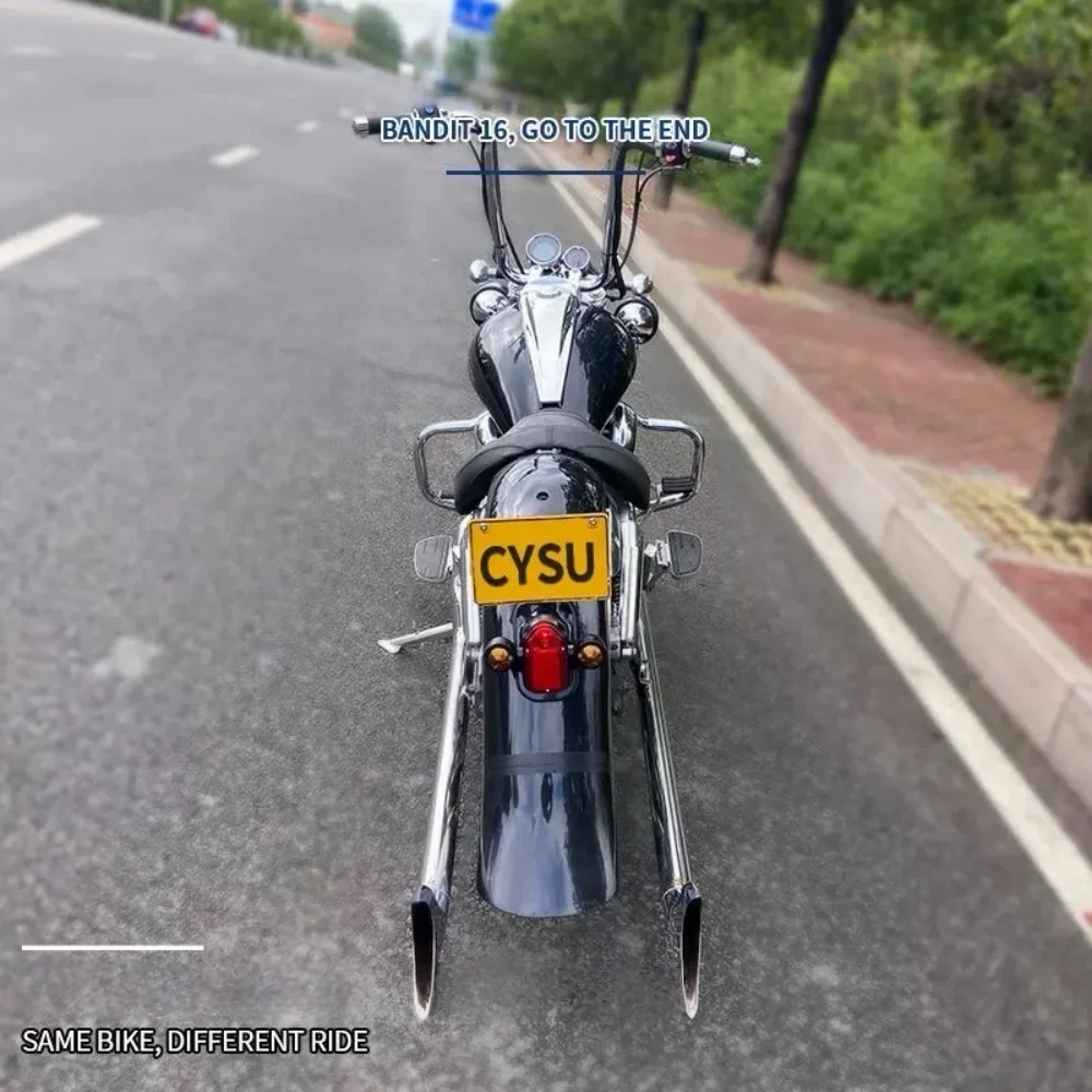 【Good Quality】Used for Lifan V16 modified mud tiles Harley gang rear mud tiles Extended mud tiles decoration without damage
