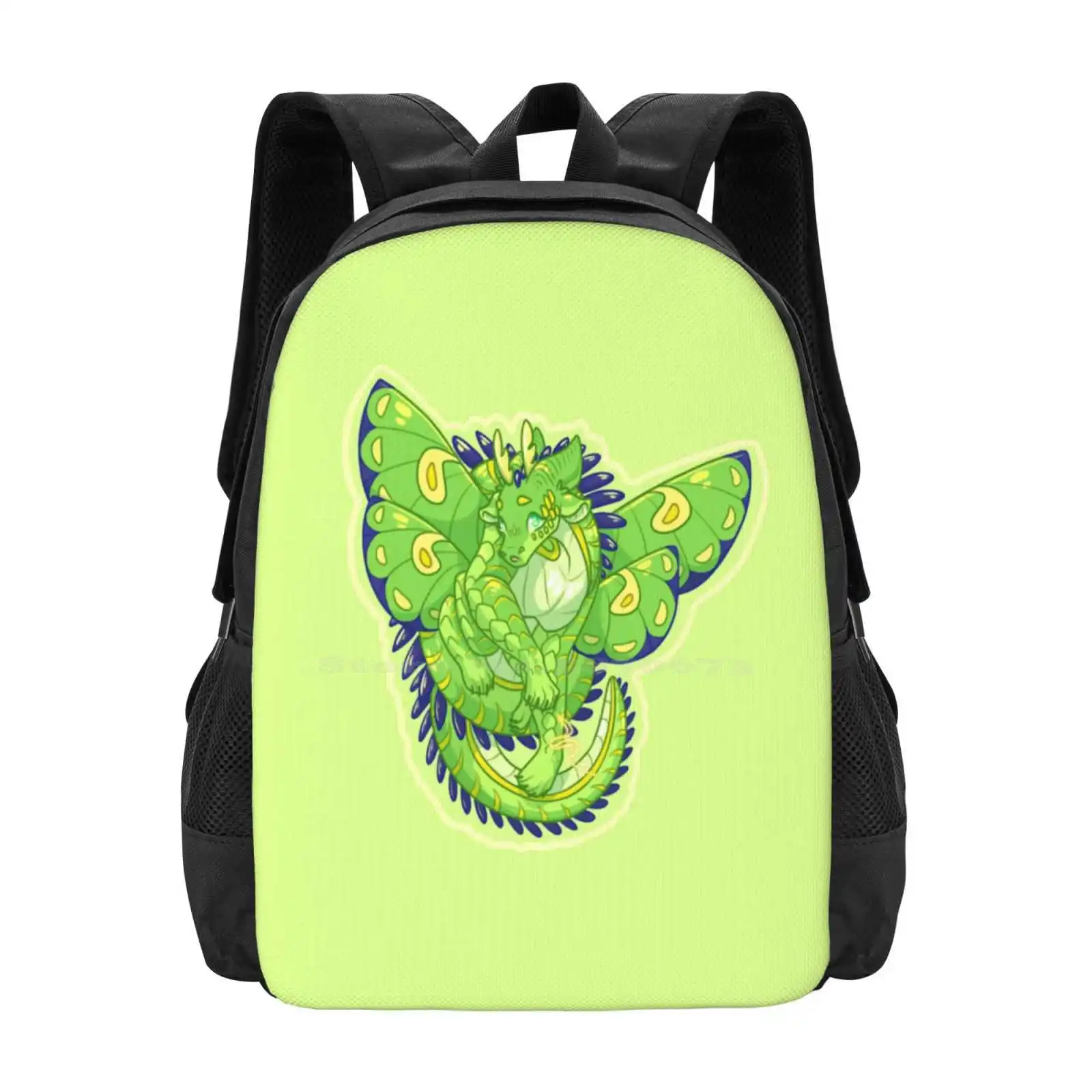 

Рюкзак Luna Teen College Student с узором, дизайнерские сумки Wings Of Fire Tui Sutherland